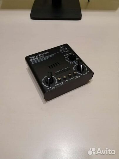 Ламповый предусилитель behringer mic500 usb