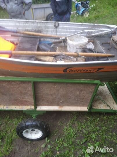 Телега для лодки