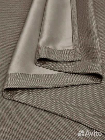 Комплект штор 270х300см, Светло-Коричневый рогожка