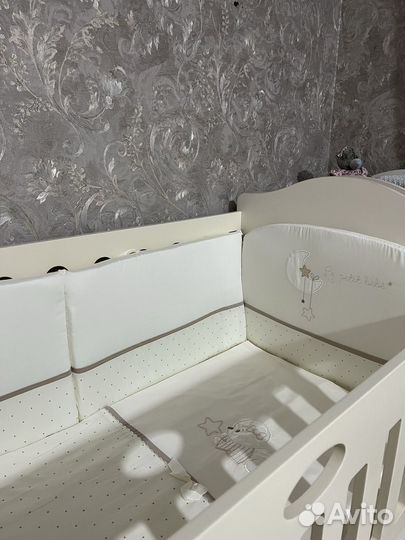 Комплект детского постельного белья и бортики