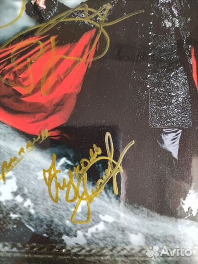 Бал вампиров афиша с автографами