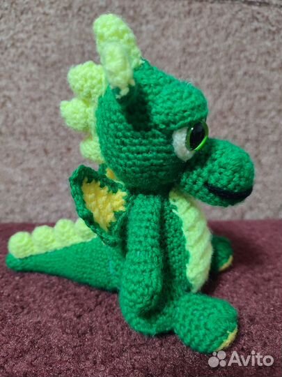 Вязаные игрушки дракон