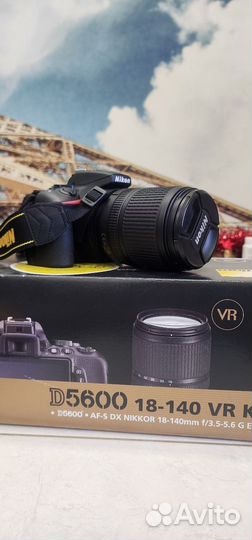 Зеркальный фотоаппарат nikon d5600 18-140 VR kit