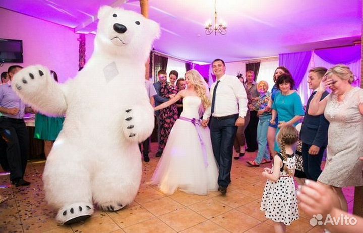 Костюм белого медведя