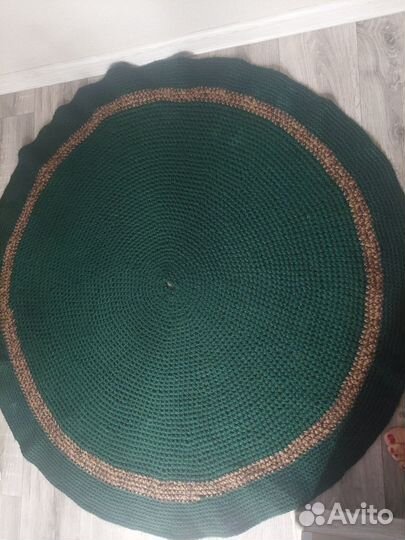 Свяжу коврик из вашей пряжи