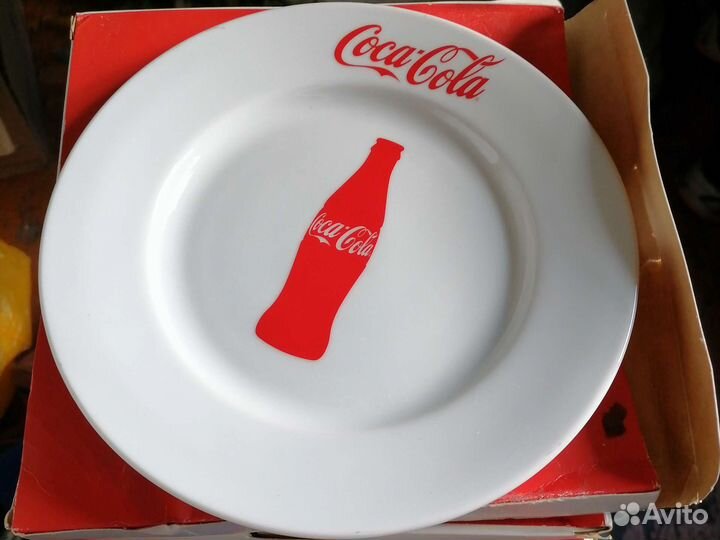Тарелки coca cola