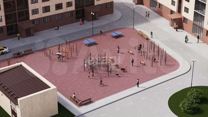 1-к. квартира, 34,8 м², 2/5 эт.