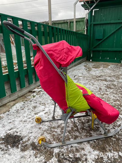 Санки-коляска Nika арт.