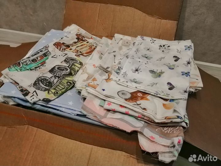 Ткань отрез хлопок, турция ранфорс