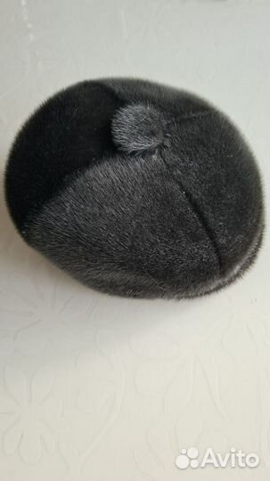 Меховая мужская кепка нерпа
