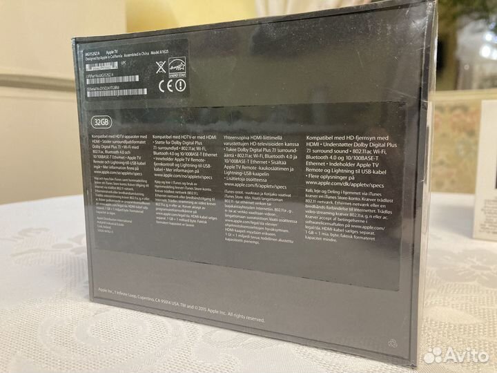 Телевизионная приставка Apple TV 32GB