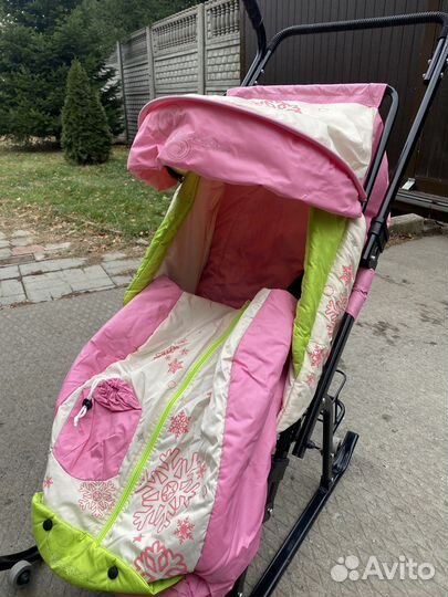 Санки коляска