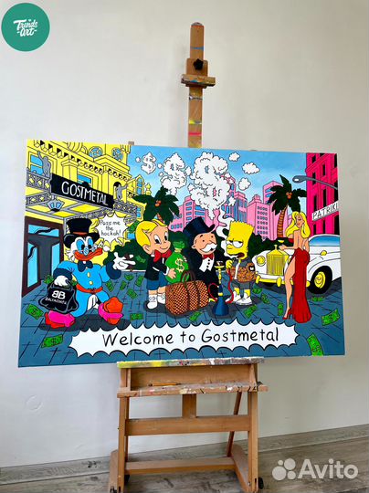 Картины маслом под заказ по вашей идее