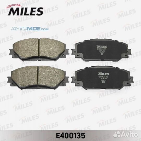 Колодки тормозные toyota auris 1.4-1.6 07/corolla