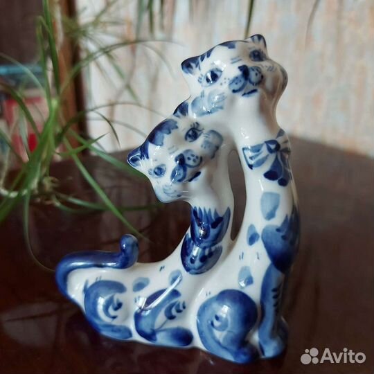 Кошки-Гжель