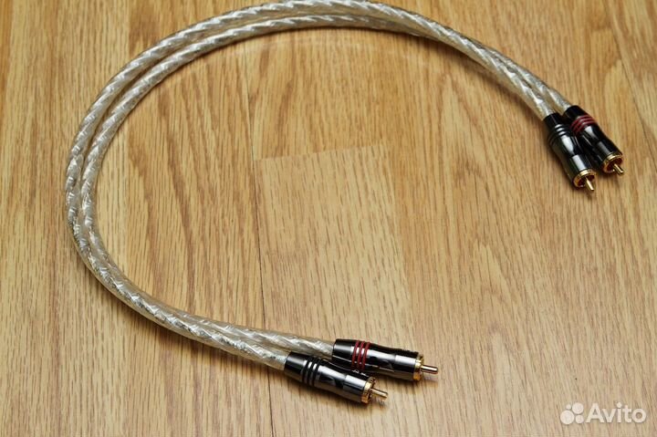 Межблочный QED qunex Silver Spiral 0,5м