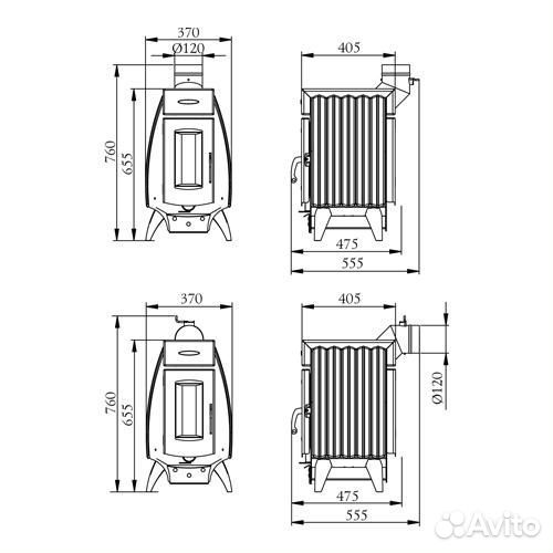 Печь - камин