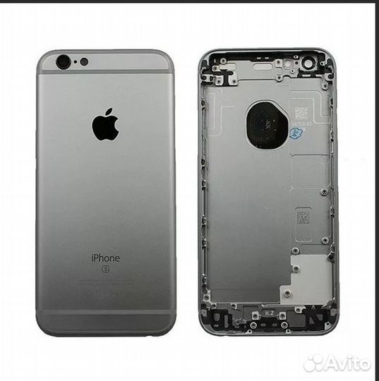 Задняя крышка для iPhone 6 серый класс AAA