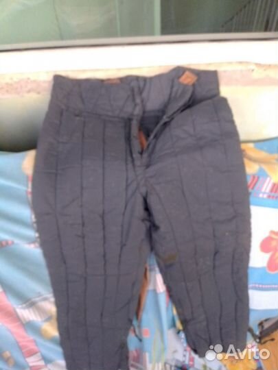 Зимние ватные штаны