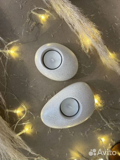 Силиконовая форма для гипса подсвечник