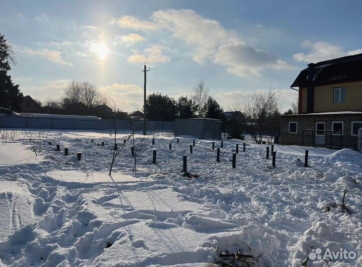 Винтовые сваи под ключ