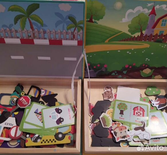 Магнитные игры Ферма и Транспорт