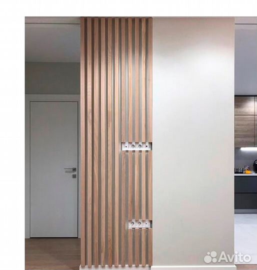 Реечные панели для внутренней отделки квартиры, до