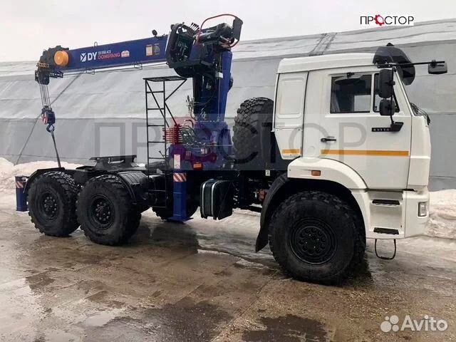 Шасси КАМАЗ 43118 с КМУ DongYang, 2024