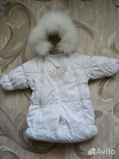 Зимний комбинезон трансформер 74