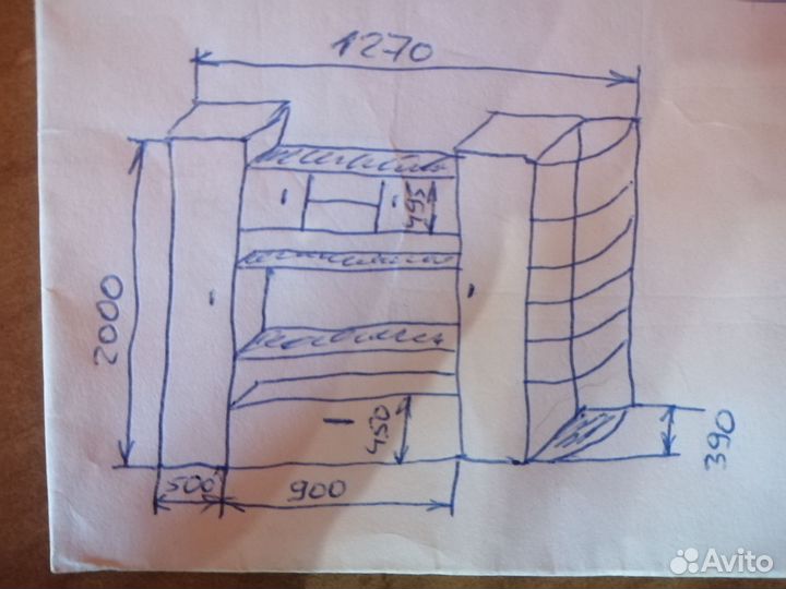 Стенка в гостиную бу