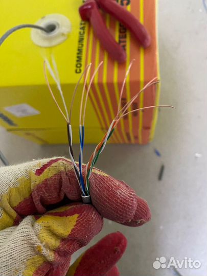 Кабель провод UTP cat 5e