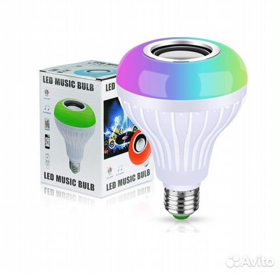 Лампа RGB + Bluetooth колонка