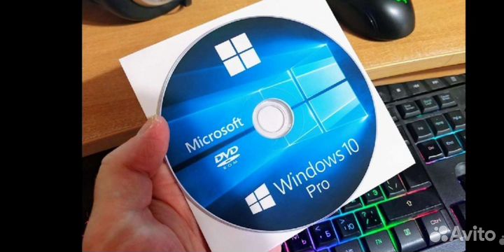 Установочный диск windows 10, 7 64 bit + ключ