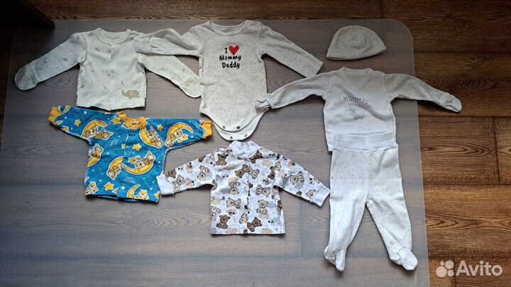 Пакет одежды на мальчика 62