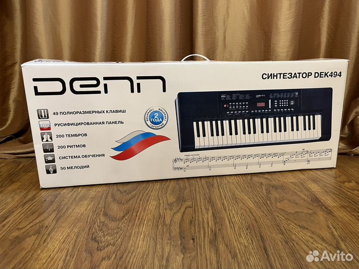 Синтезатор Denn dek 464
