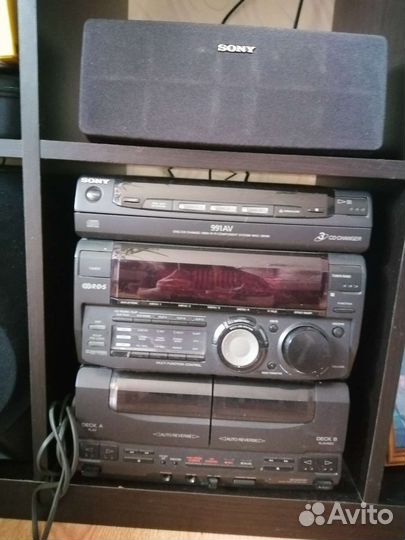 Музыкальный центр sony бу