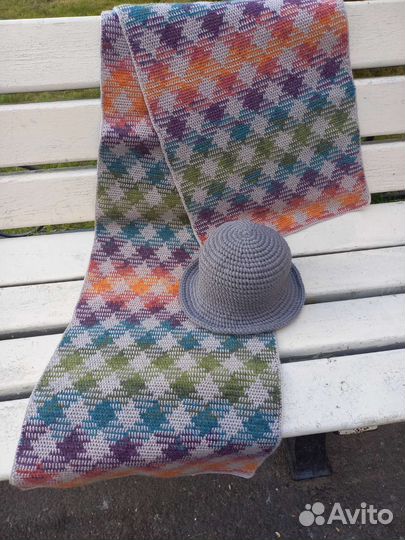 Шляпа женская серая