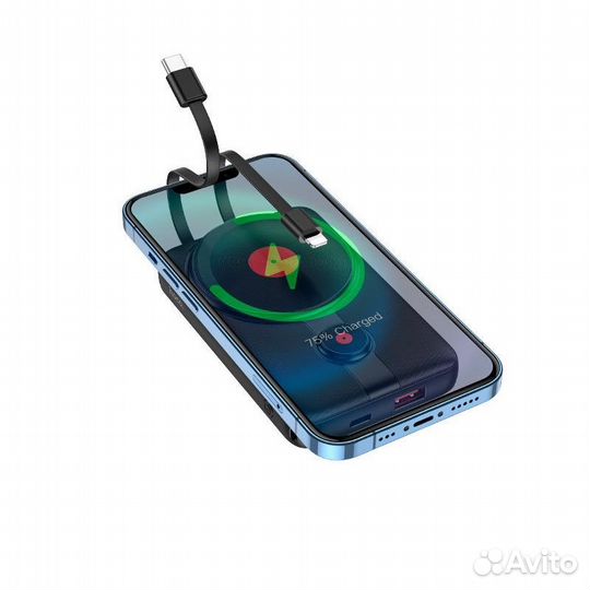 Power bank hoco J92 PD+QC3.0 20W 10000mAh (Black)