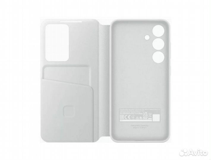 Samsung SMART View Wallet Case Galaxy S24 +белый