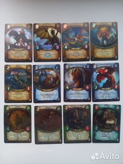 Фойловые необычные карты Берсерк Герои