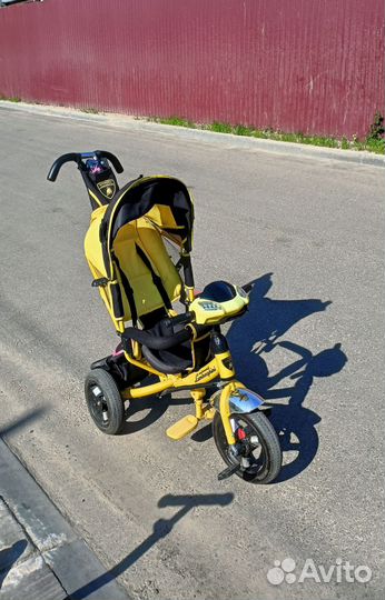 Коляска-Велосипед сопровождении звука и света