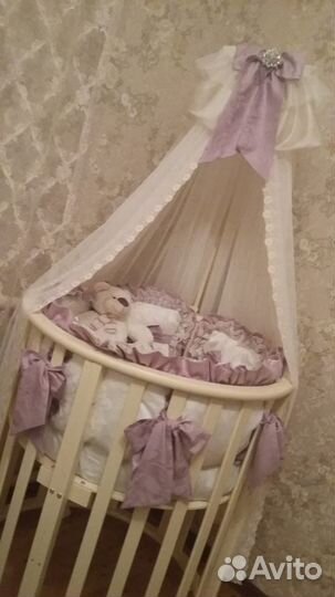 Детская кроватка трансформер 7в 1