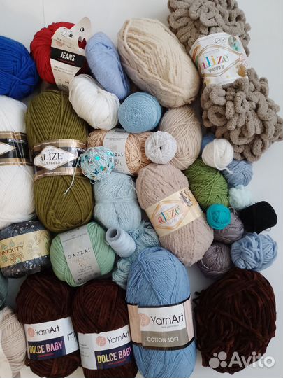 Пряжа пакетом