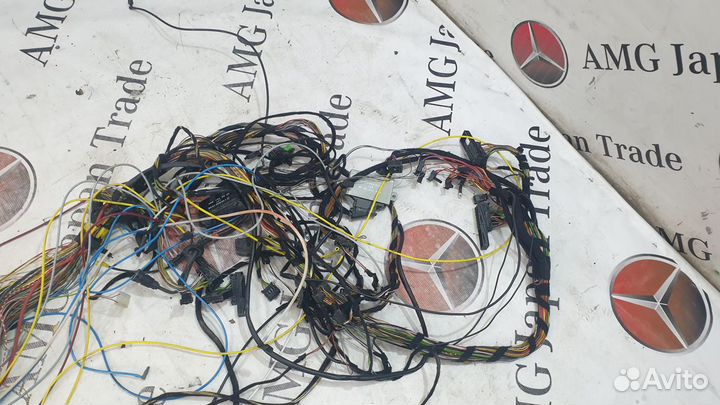 Проводка салона на Mercedes-Benz W140 CL Япония