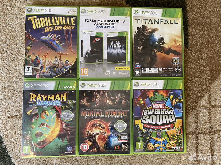 Игры на xbox 360 (лицензионные)