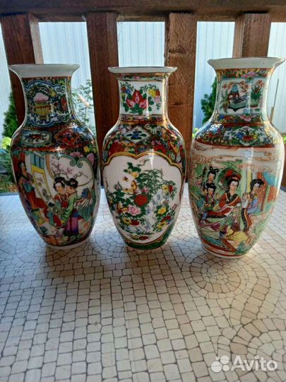 Вазы и статуэтки китайские