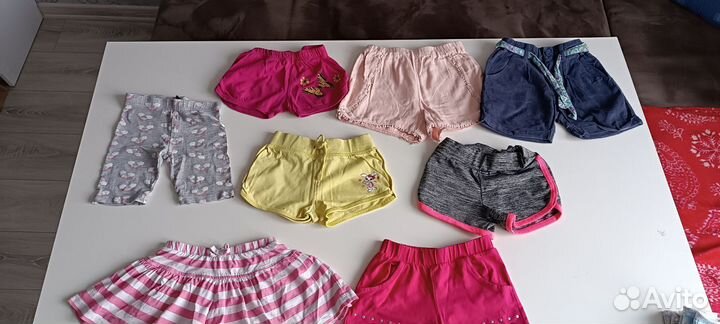 Вещи для девочки летние