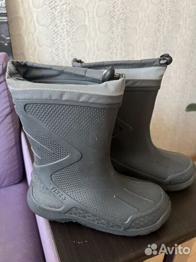 Сапоги резиновые детские пенка