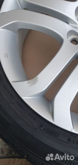 Комплект колёс Mazda на шинах dunlop 215/55 r18