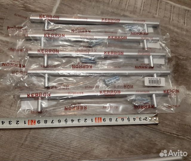 Ручки мебельные металл